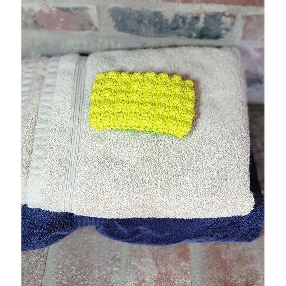 Lime Green and Yellow Kitchen Scrubby - Picture 6 of 10